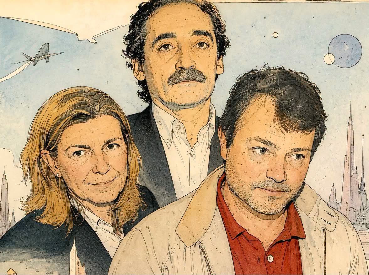 Fioravanti, Mambro, Moretti (Foto AI)